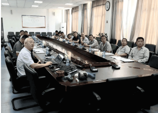 2018年在国电建投内蒙古能源有限公司进行技术交流